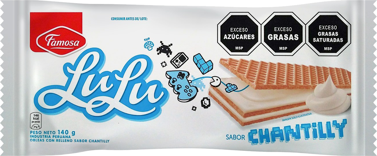 Waffle Lulu Chantilly - Nerilan Uruguay